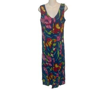 Maxi Dress NWT Argee Size Medium Colorful